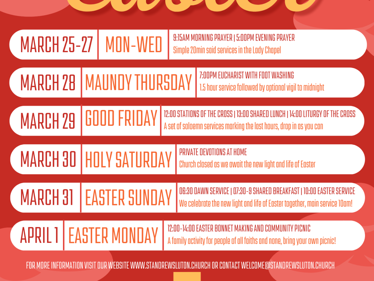 Holy Week and Easter 2024